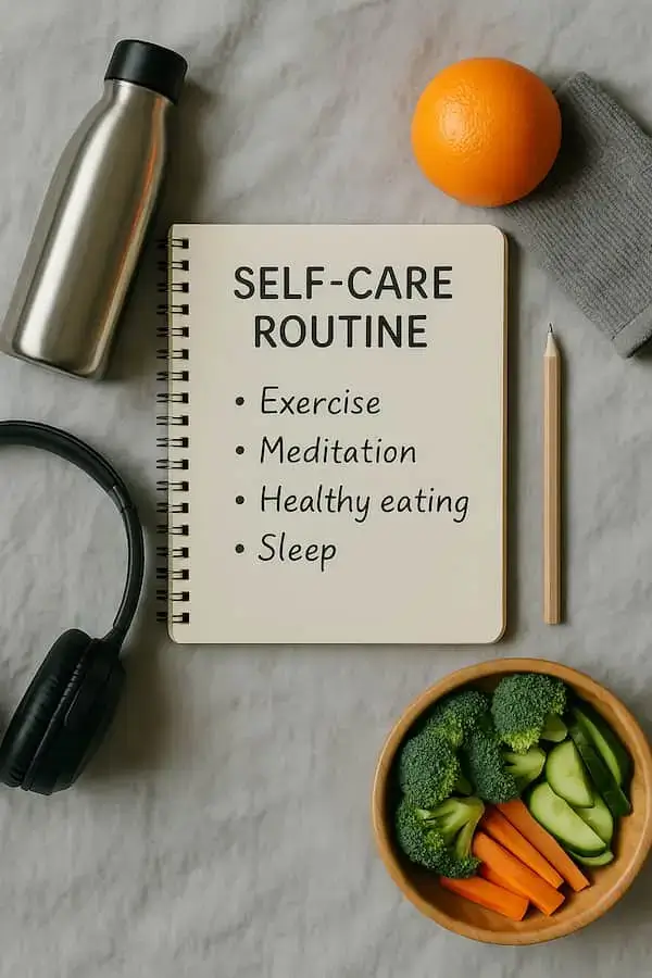 self-care routine for anxiety therapy