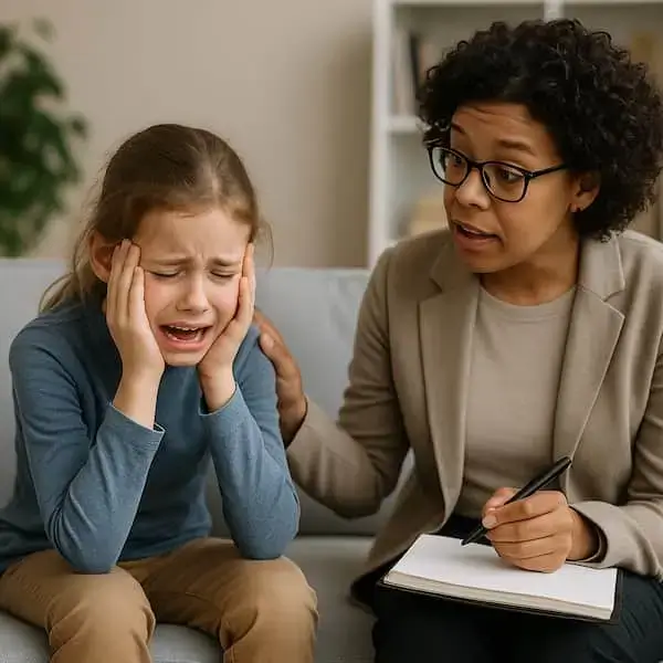 therapy helps children manage big emotions
