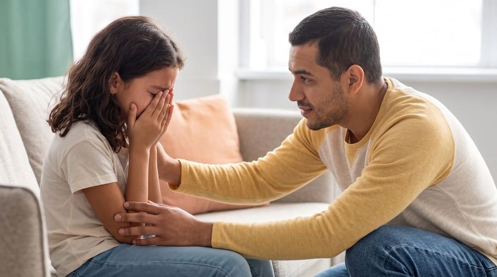 family tension child behavior