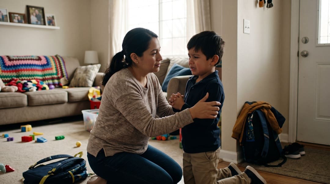 Why is my child well behaved at school but melt down at home